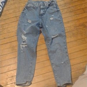 &Denim Mom Jeans Size 6